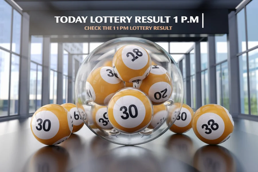 Today Lottery Result 1 p.m