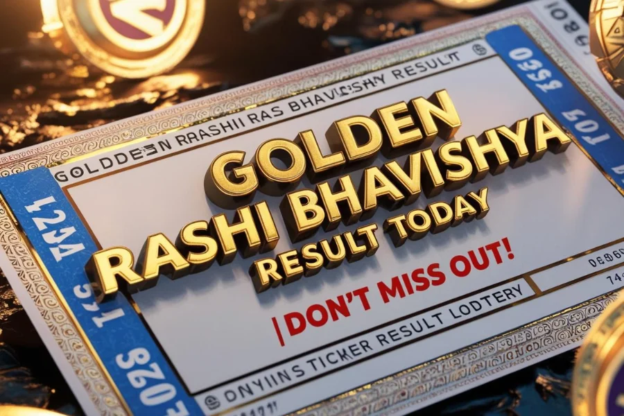 Golden Rashi Bhavishya Lottery Result Today