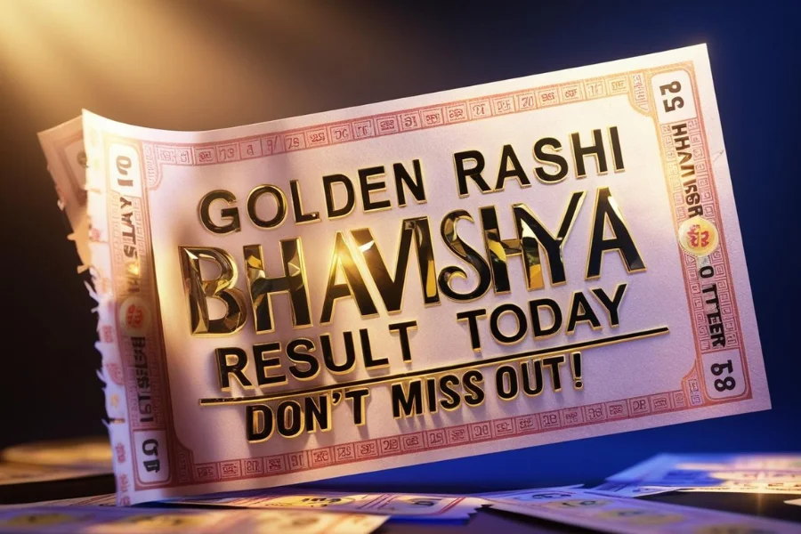 Golden Rashi Bhavishya Lottery Result Today